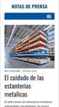 Mobile Screenshot of notas-de-prensa.es